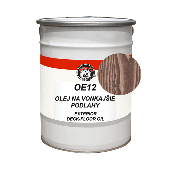Brand’s 1929 OE12 DECK-FLOOR OIL odtieň 1471 wenge - exteriérový podlahový olej na drevo