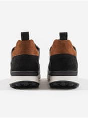 Antony Morato Hnedo-čierne pánske kožené topánky Antony Morato 40