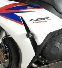 R&G racing aero padacie chrániče R &amp; G Racing pre motocykle HONDA CBR1000RR (&#39;12), biele