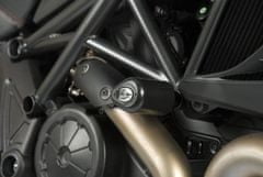 R&G racing aero padacie chrániče R &amp; G Racing pre motocykle DUCATI Diavel, čierne