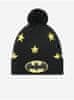Žlto-čierna chlapčenská vzorovaná čiapka New Era Star Bobble UNI