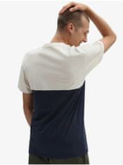 Vans Bielo-modré pánske tričko VANS Colorblock S