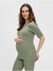 Mama.licious Svetlozelené tehotenské tričko Mama.licious Neda L