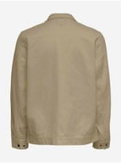 ONLY Béžová košeľová bunda ONLY & SONS Hydra XL