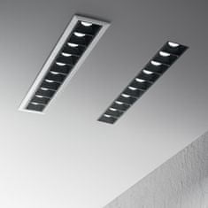 Ideal Lux LED Zápustné bodové svietidlo Ideal Lux Lika FI10 Trimless 206240 20W 2200lm 3000K IP20 čierne bez rámčeka