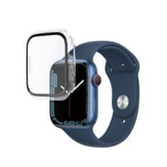 FIXED Ochranné puzdro Pure s temperovaným sklom pre Apple Watch 41 mm FIXPUW-817, číre