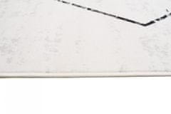 Chemex Koberce Juno Sú Návrhom Pre Tých 3822A Krémová Čierna 160x230 cm