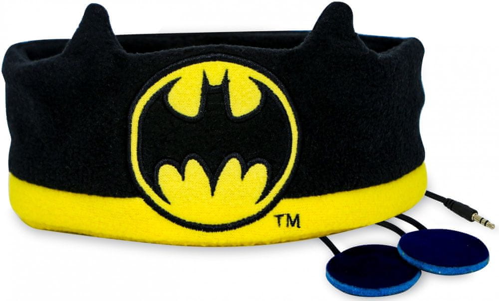 OTL Tehnologies Batman detská čelenka so slúchadlami