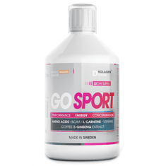 KolagenDrink Go Sport aminokyseliny a vitamíny pre aktívnych ľudí 500 ml