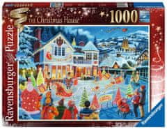 Ravensburger Puzzle Vianočný dom 1000 dielikov