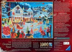 Ravensburger Puzzle Vianočný dom 1000 dielikov