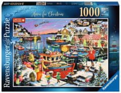Ravensburger Puzzle Na Vianoce doma 1000 dielikov