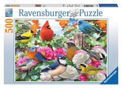 Ravensburger Puzzle Záhradné vtáky 500 dielikov
