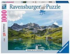 Ravensburger Puzzle Zürské jazero vo Vorarlbersku, Rakúsko 1000 dielikov