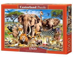 Castorland Puzzle Zvieratá zo savany 1500 dielikov