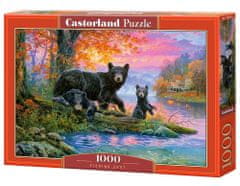 Castorland Puzzle Medvede na love 1000 dielikov