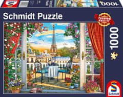 Schmidt Puzzle Terasa v Paríži 1000 dielikov