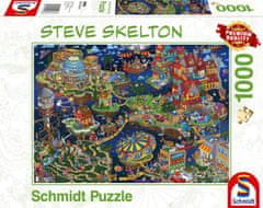 Schmidt Puzzle Svet hore nohami 1000 dielikov