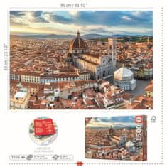 EDUCA Puzzle Florencia zo vzduchu 1500 dielikov