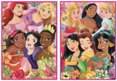 EDUCA Puzzle Disney princeznej 2x500 dielikov
