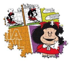Clementoni Puzzle Mafalda na hojdačke 500 dielikov