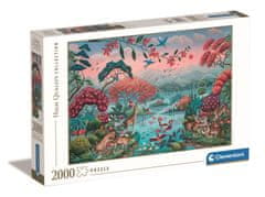 Clementoni Puzzle Mierumilovná džungľa 2000 dielikov
