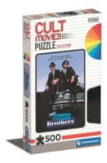 Clementoni Puzzle Cult Movies: Bratia Bluesovi 500 dielikov