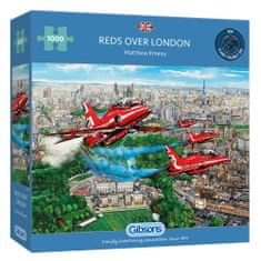 Gibsons Puzzle Red Arrows nad Londýnom 1000 dielikov