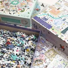 Gibsons Puzzle Mapa Londýna 1000 dielikov