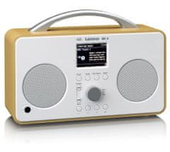 LENCO PIR-645WH SMART internetové stereo rádio s DAB+/FM a Bluetooth