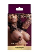 taboom TABOOM Nipple Play Non Adjustable Clamps with Beads