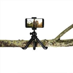 HAMA statív "FlexPro 3v1" pre fotoaparáty, GoPro kamery a smartfóny, 27 cm, čierny, škatuľka