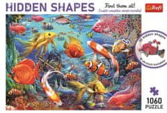 Trefl Puzzle Hidden Shapes: Podmorský život 1060 dielikov