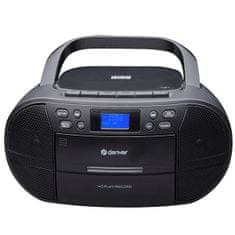 Denver TDC-280B Boombox s FM/DAB+ rádiom, CD, USB a casetovým prehrávačom