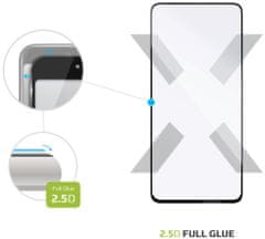 FIXED Ochranné tvrdené sklo Full-Cover pre Samsung Galaxy S21 5G, lepenie cez celý displej FIXGFA-722-BK, čierne