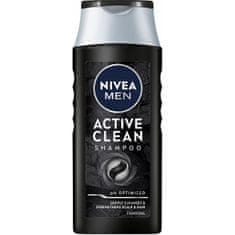 Nivea Šampón s aktívnym uhlím pre mužov Active Clean 250 ml