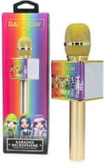 OTL Tehnologies Rainbow High Karaoke microphone with Bluetooth speaker