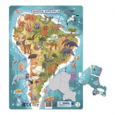 Dodo Toys Puzzle Zvieratá Južnej Ameriky 53 dielikov