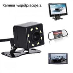 motoLEDy Spätná kamera, parkovacia denná/nočná IP68 140 12V
