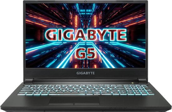 GIGABYTE G5 KD (Intel 11th Gen) (G5 KD-52EE123SD), čierna