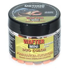Jaxon Wafter mini Duo 6mm method feeder pomaranč / kukurica 15g