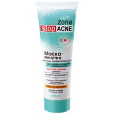 Vitex-belita STOP ACNE Antibakteriálna Maska - Minútka na Tvár na Hĺbkové Čistenie Problematickej Pokožky (75ml)