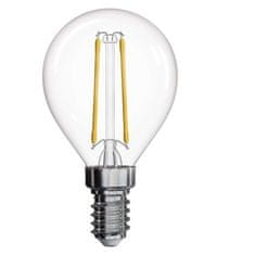 EMOS LED žiarovka Z74235 Žárovka LED Filament Mini Globe, 2W, E14, teplá bílá