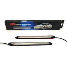 motoLEDy DRL FLEX LED 2ks 23cm denné svetlá + dynamické smerovky + WOW 12V 2300lm