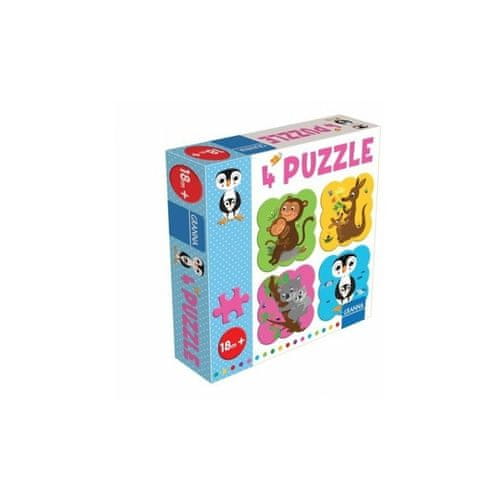 4 puzzle tučňák