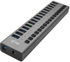 I-TEC iTec USB 3.0 nabíjecí HUB 16port + Power Adapter 90 W