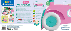 Play For Future: Moje prvé auto - ružové odrážadlo
