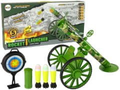 Lean-toys Raketomet Armádny mínomet Zvukové efekty Svetelné efekty
