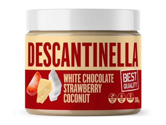 Descanti Descantinella Biela čokoláda jahody kokos