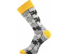 Lonka farebné spoločenské ponožky Woodoo MIX D (3 páry v balení), 39-42